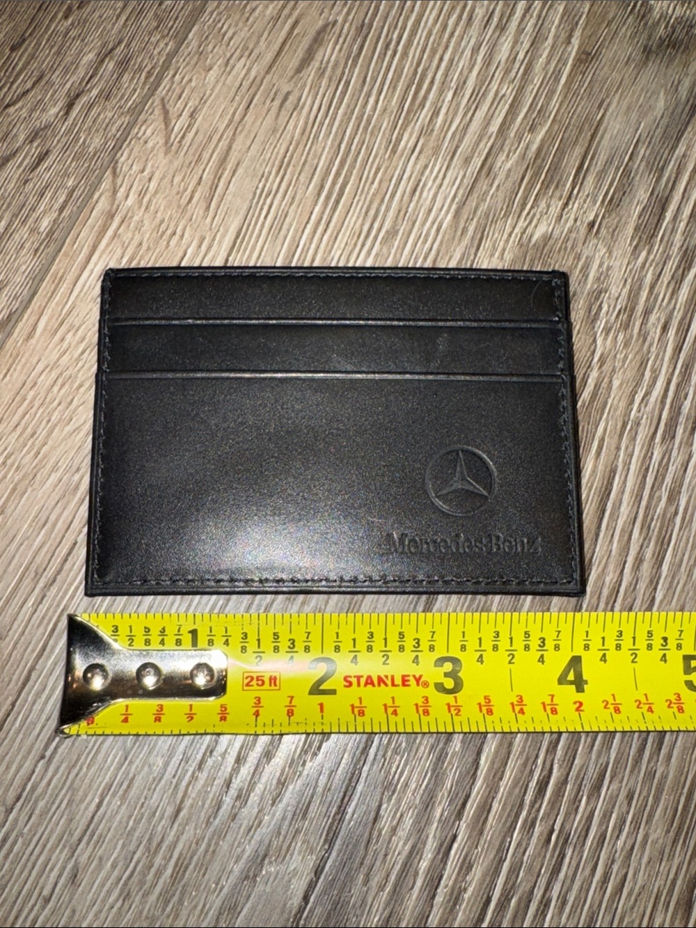 MERCEDES BENZ Leather Card Holder Wallet